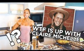 COOKING + WTF IS UP WITH CLAIRE MICHELLE!? (Vegan Drama)