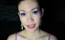 Purple Glam Look