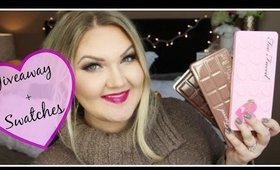 TOO FACED CHOCOLATE BON BON PALETTE | GIVEAWAY + SWATCHES