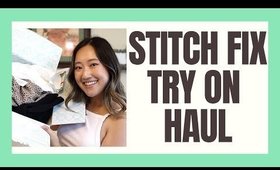 STITCHFIX UNBOXING TRY ON HAUL⎮AIMS
