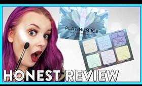 New! Platinum Ice Skin Frost Pro Palette by Jeffree Star Cosmetics (Review)