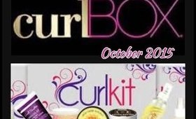 Curlkit vs Curlbox October 2015 plus GIVEAWAY!