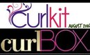 Curlkit vs Curlbox August 2016 plus GIVEAWAY