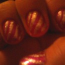 Pink And Silver Stripes