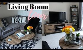 LIVING ROOM TOUR UK AND DECORATING IDEAS
