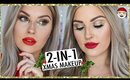 2 in 1 CHRISTMAS GRWM! ☃️ *Old School* 🎄 Quick, Easy & Simple!