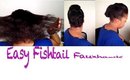 Easy Fishtail Fauxhawk
