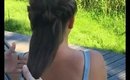 how to do a french braid | ponytail Braids