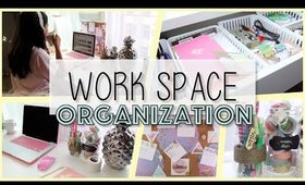 Work Space Goals! Desk Organization and Tips + GIVEAWAY