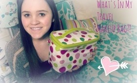 What's In My Travel Makeup Bag!