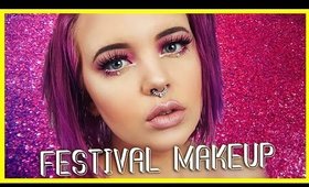 Get Ready With Me! 'Festival Fantasy' Makeup Tutorial