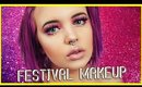 Get Ready With Me! 'Festival Fantasy' Makeup Tutorial