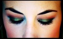 Fall Green Smokey Eye Makeup Tutorial!!!