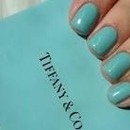 Tiffany inspired nails