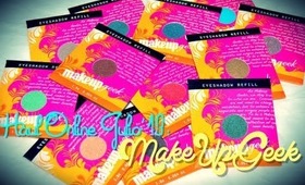 ❤ HAUL ONLINE: MakeUpGeek (Julio '13) ❤