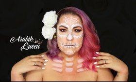 Halloween Tutorial: White Catrina - Catrina Blanca (bilingual)