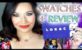 LORAC MEGA PRO 2 PALETTE | SWATCHES + REVIEW