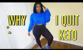 WHY I QUIT KETO | LOW CARB DIET VS KETO