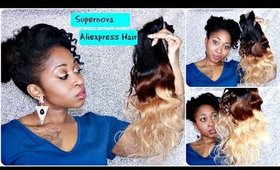 SuperNova (ALIEXPRESS ) Beautiful Ombre Brazilian Body Wave Hair