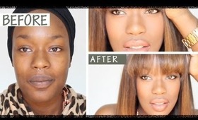 HD Airbrush Makeup Before & After | How to use Belletto "Airbrush Foundation"