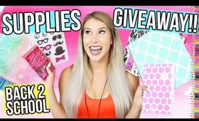 Back To School Supplies Haul Giveaway !!