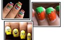 3 nail designs for kids! To do at home Youtube Easy do it yourself step by step beginners art 