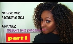 Curly Girls Have More Fun: Natural Hair Protective Style Part 1