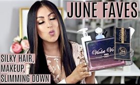 June Favorites: Silky Hair, makeup, Slimming Down