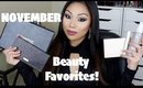 November 2015 Beauty Favorites | MakeupByLeina