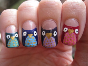 Owltastic nails