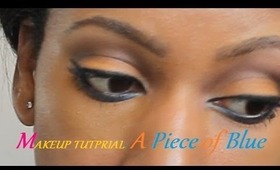 MakeUp Tutorial: A Piece of Blue