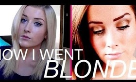 How I Went From Dark To Blonde! ♡ | rpiercemakeup