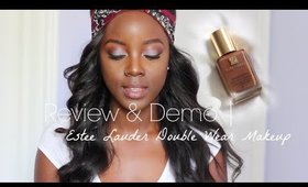 Review & Demo | Estee Lauder Double Wear Stay in Place Makeup | msraachxo