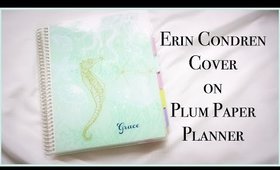 Erin Condrin Cover on Plum Paper Planner | Grace Go