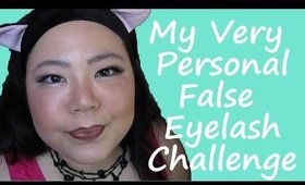 My Personal Challenge.  False Eyelashes!  Who Wins! eBay lashes vs Origami.