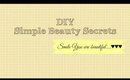 channel trailer Welcome to DIY Simple Beauty secrets Channel