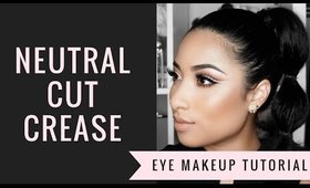 Neutral Cut Crease Eye Makeup Tutorial