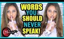 WORDS YOU SHOULD NEVER SPEAK! │ WORDS THAT CREATE BLOCKS FROM MANIFESTING WHAT YOU WANT!