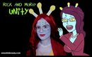 Unity Rick and Morty Makeup Tutorial SmashinBeauty Halloween