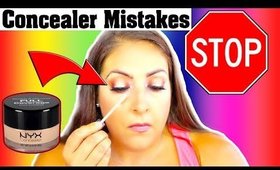 ARE YOU MAKING THIS CONCEALER MISTAKE? | FULL COVERAGE CONCEALER OVER THE AGE OF 30!!!