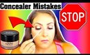 ARE YOU MAKING THIS CONCEALER MISTAKE? | FULL COVERAGE CONCEALER OVER THE AGE OF 30!!!