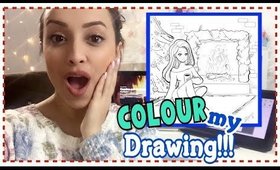 YOU CAN COLOR MY DRAWING!!!!
