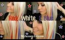Independence Day Clip in hair streaks Review & Demo | BreeAnn Barbie