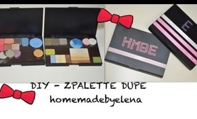DIY   ZPALETTE  DUPE - PALETA  DIY