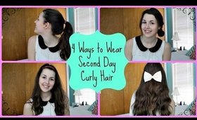 4 Ways to Wear Second Day Curls