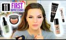 TRYING NEW MAKEUP PRODUCTS! First Impressions & Demo | Casey Holmes