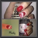 Red nails, instagram: mady1989g