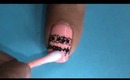 Tmart Review - Black lace Nail Art Stickers - How To Do Easy Nail Art Designs beginners Nails