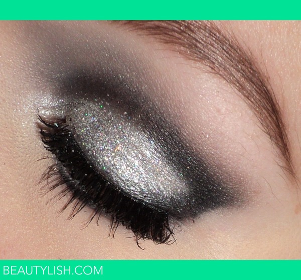 Silver glitter cut-crease | Eline F.'s Photo | Beautylish