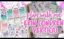 Plan With Me: Erin Condren Vertical | Periwinkle Addiction